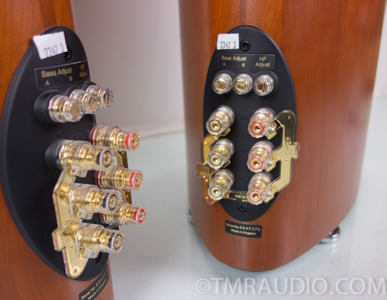 Kef Reference 205 Speakers; Beautiful Cherry Pair - The Music Room