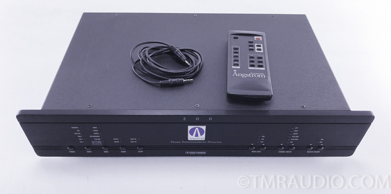 米国Angstrom 200 DAC/Pre Amp. Angstrom 200 Home Entertainment Director '90's DAC - info