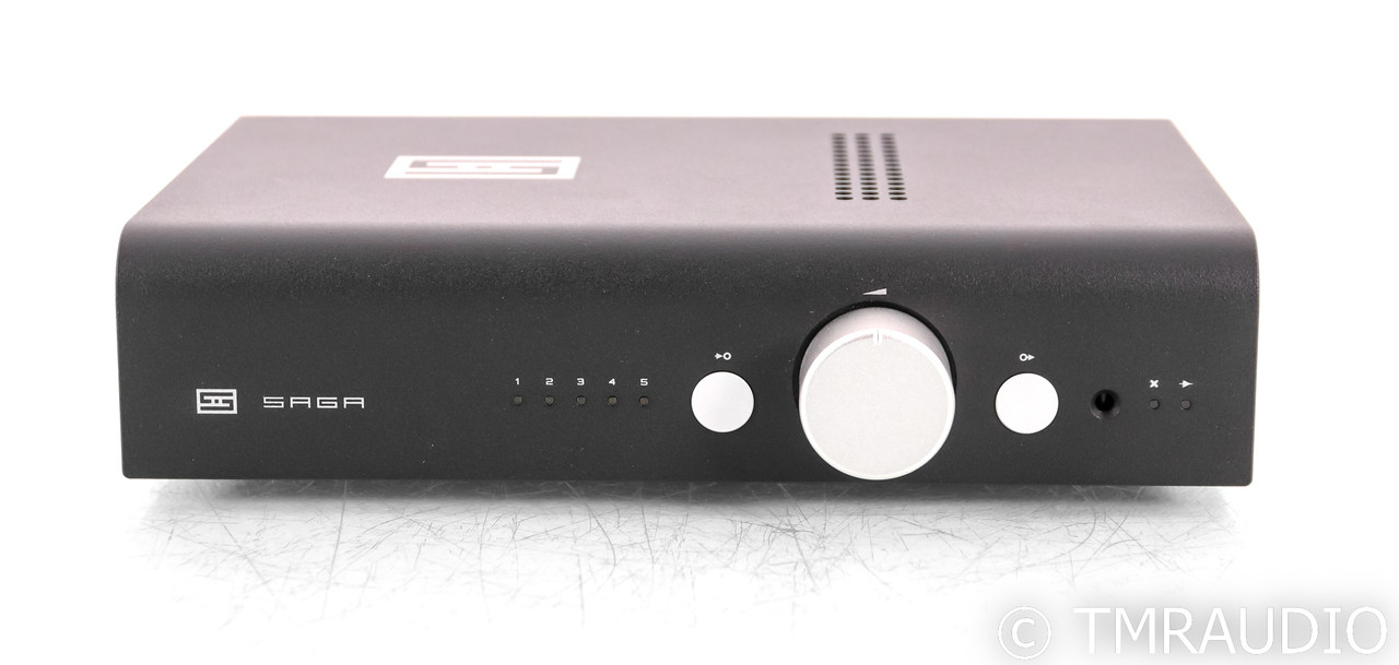 Schiit Saga S Stereo Preamplifier; Remote; Black