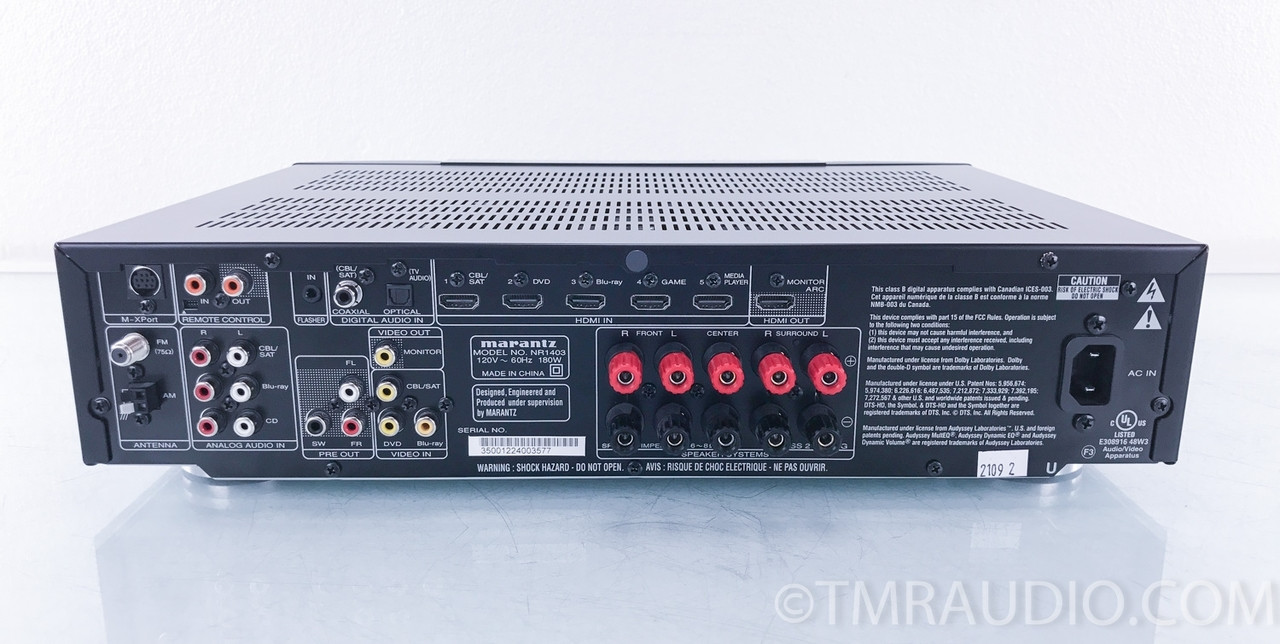 marantz AVサラウンドレシーバー NR1403 MARANTZ NR1403 AV RECEIVER – Record Mart HiFi