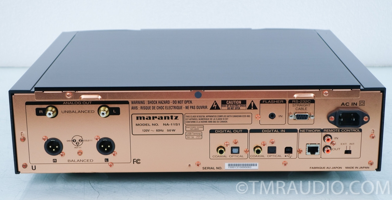 Marantz NA-11S1 Network Audio Player; DAC - The Music Room