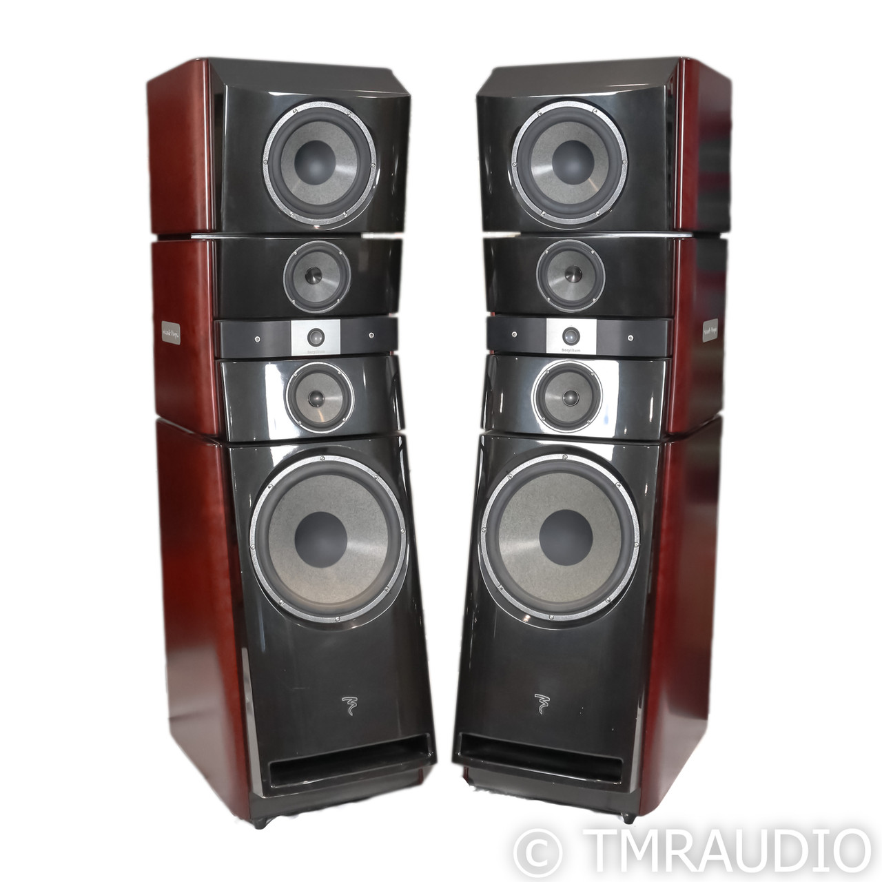 Focal Grande Utopia Be Floorstanding Speakers; JMLabs; Burled Walnut/Black  Pair