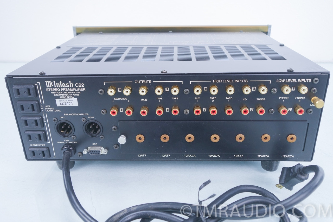 □□McIntosh C22CE Commemorative Edition レプリカ 真空管