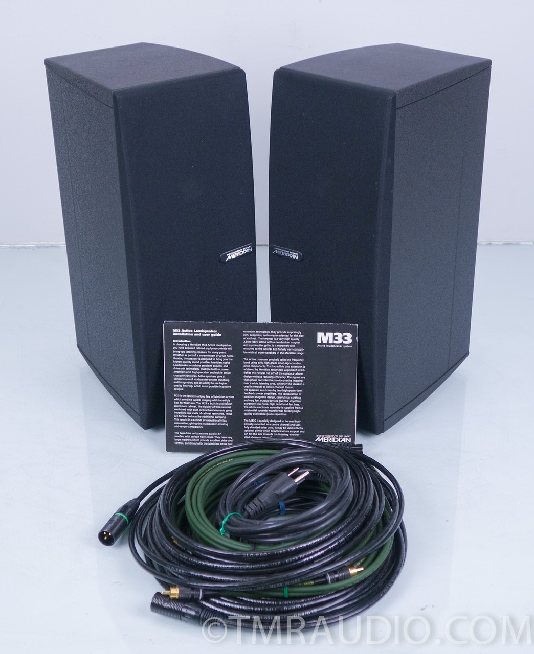 Audio Speakers Mission M33 Speakers Meridian M33 Speakers In