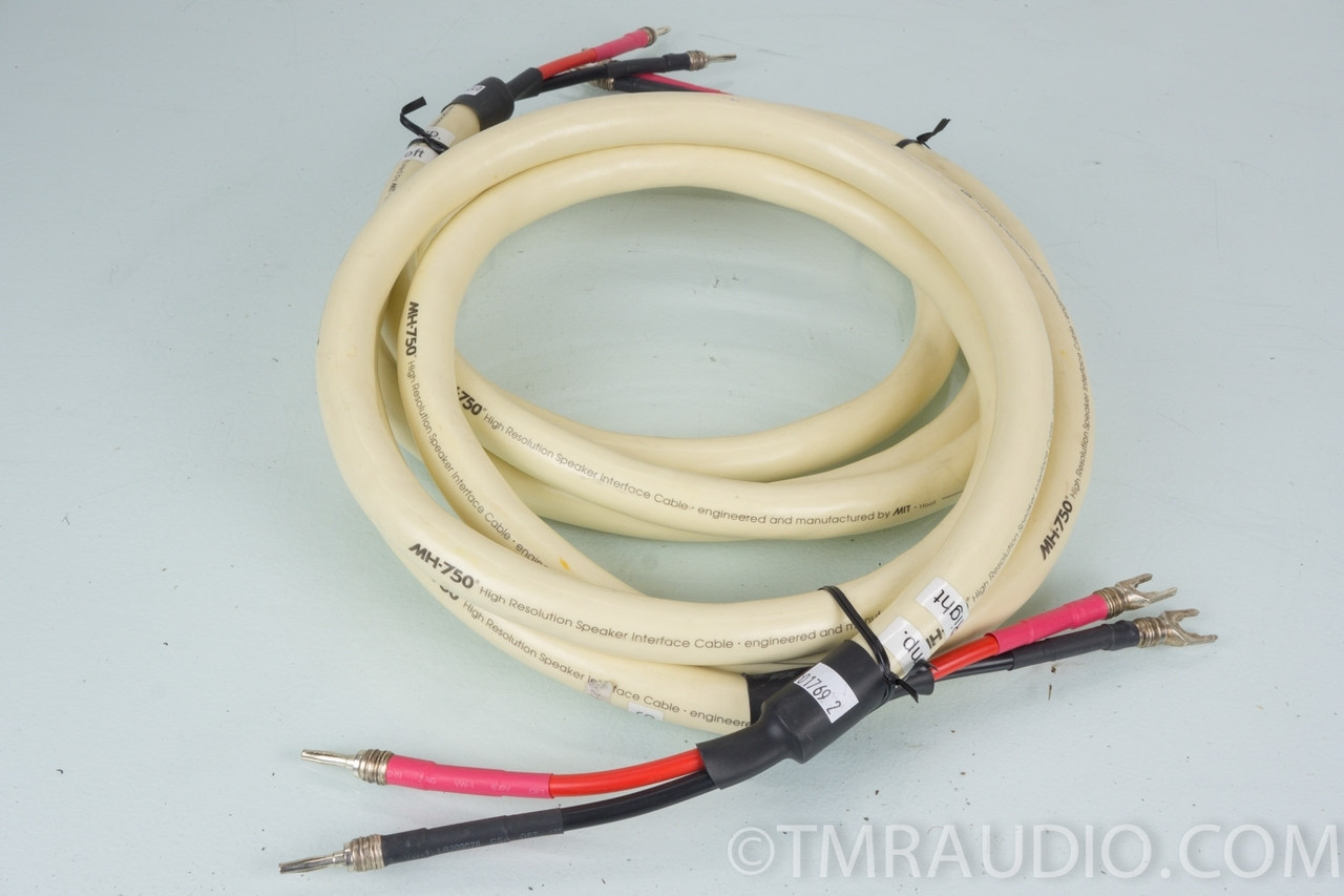 MUSIC HOSE MH-750 スピーカーケーブルMIT MIT MH-750 Speaker Cables; 8 Foot Pair - The Music Room