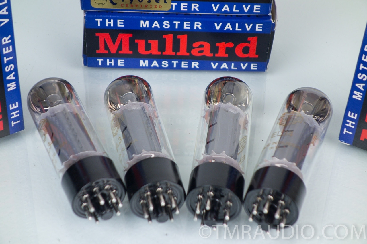 Matched Par Mullard EL34 6CA7 Vacuum Tubes Valves Fat Base XF1 - Etsy