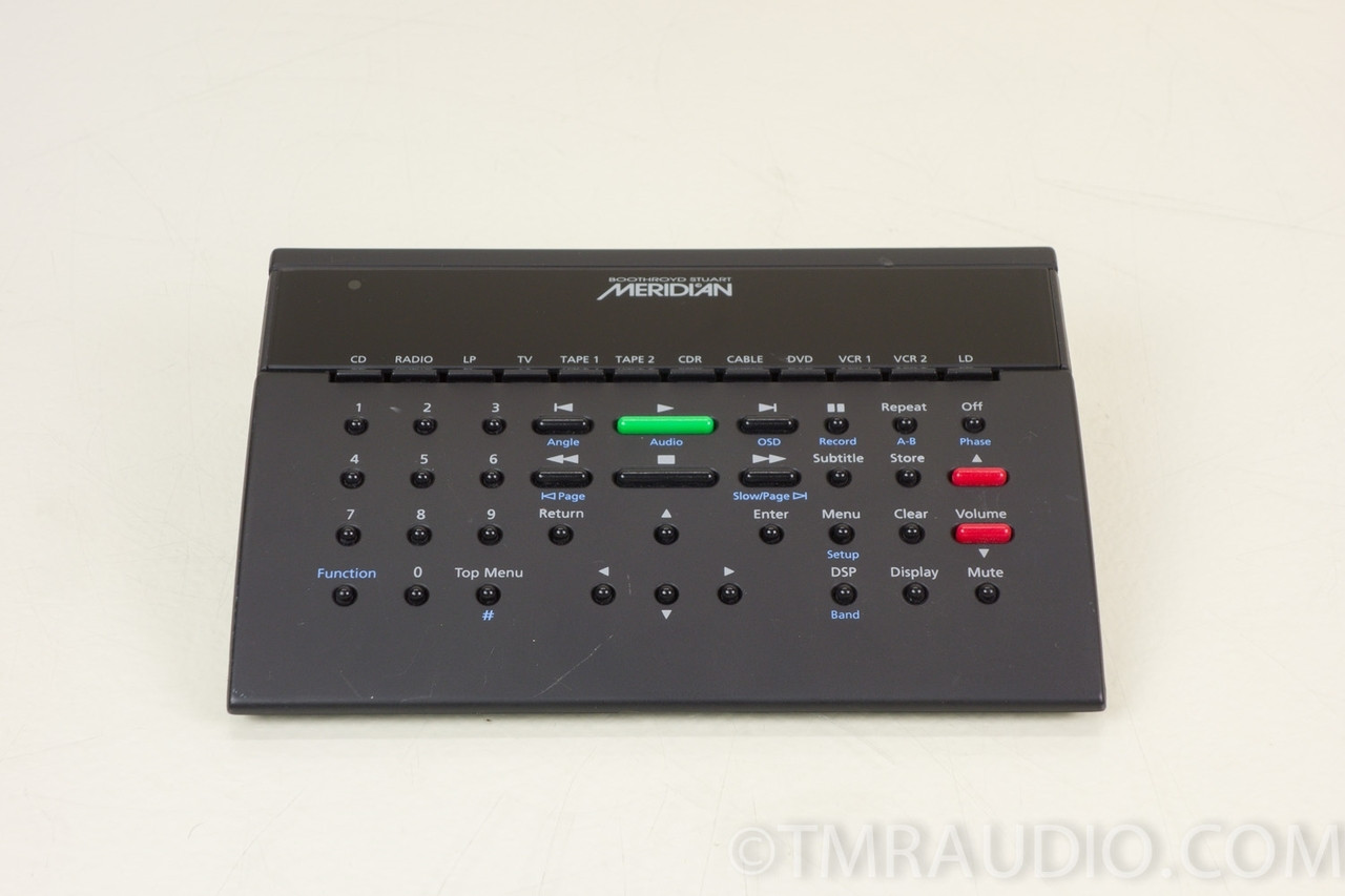 Meridian System Remote Control; MSR - The Music Room Meridian System Remote Control; MSR - The Music Room