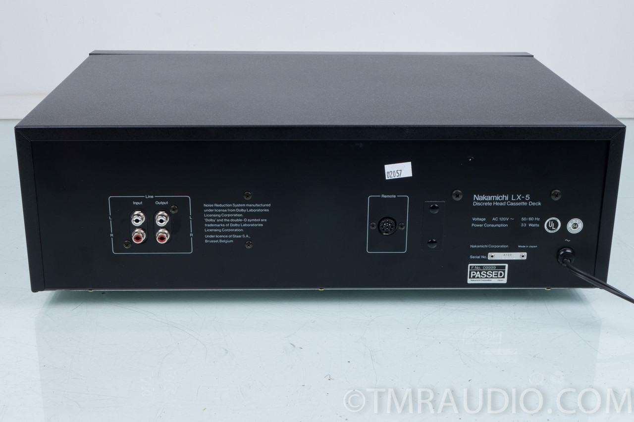 Nakamichi LX-5 Cassette Deck / Tape Recorder