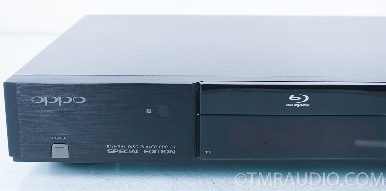 Oppo BDP-83 SE Special Edition Bluray Player in Factory Box