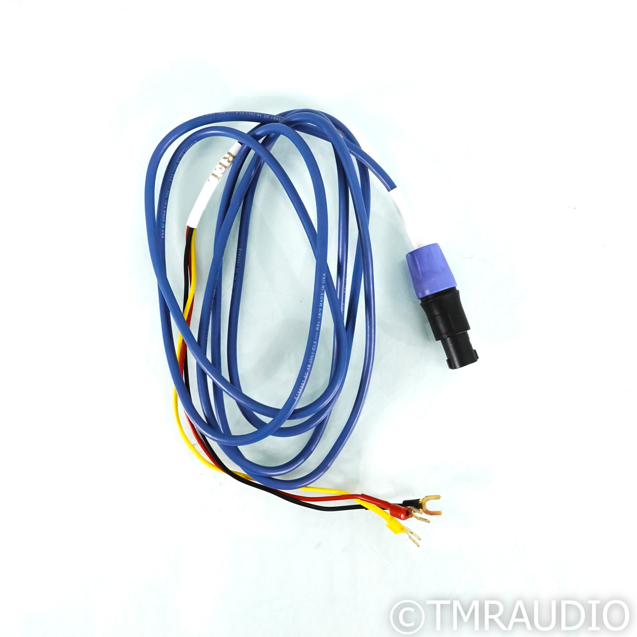 REL Acoustics Bassline Blue High-Level Subwoofer Cable