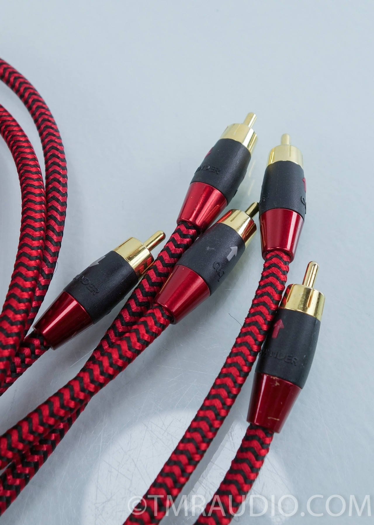 audio quest RED  RCAケーブル1.5m audioquest - RED RIVER/1.5m（REDRIVER/1.5M/RCA）（RCA・ペア