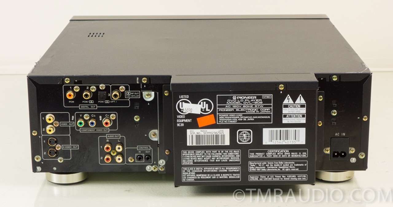 Pioneer DVL-909 DVD / LD Laserdisc Player - The Music Room