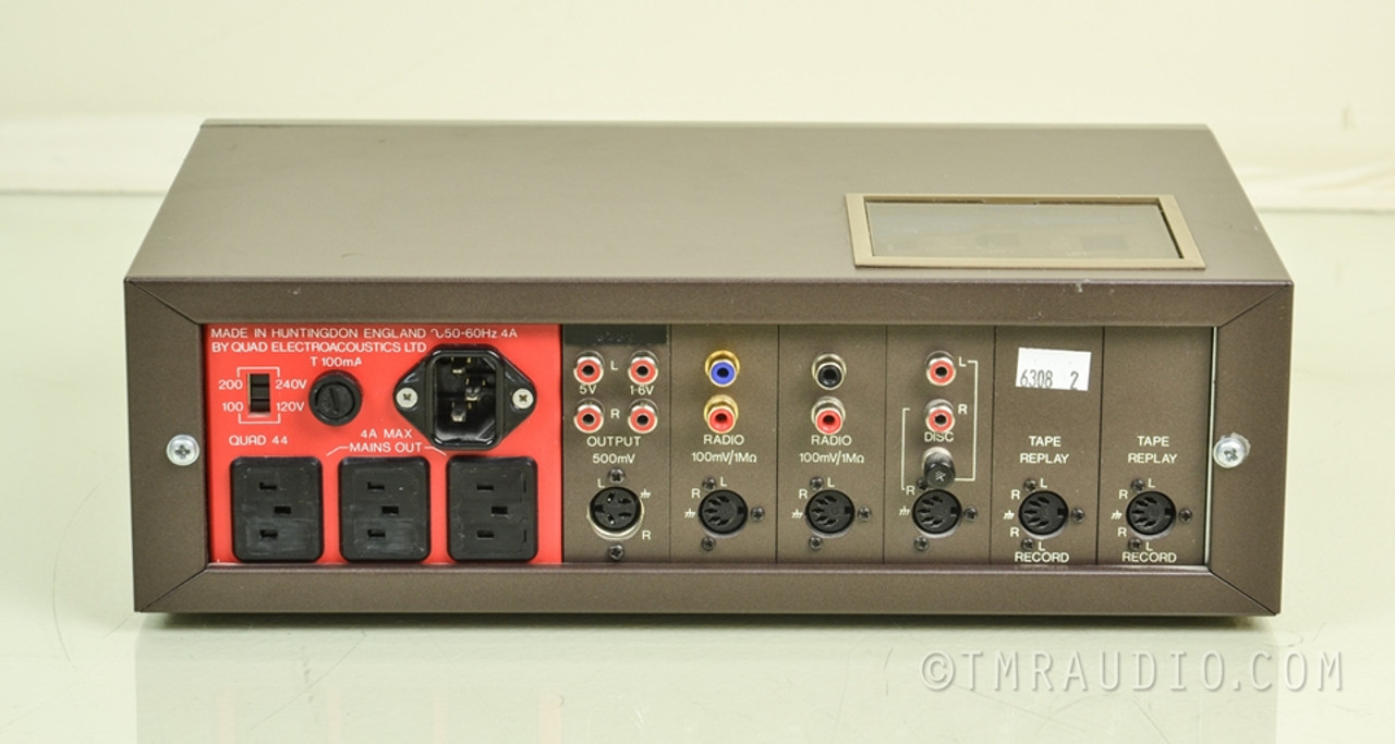 Quad 405 Amplifier and 44 Preamplifier Set; Preamp / Amp