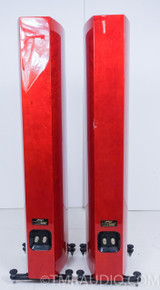 Acoustic Zen Adagio Speakers in Factory Boxes; Red Burl