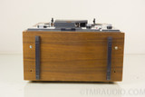 AKAI X-360D Vintage Reel to Reel Tape Recorder in Wood Cabinet AS-IS