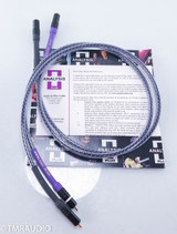 Analysis Plus Solo Crystal Oval RCA Cables; 1m Pair Interconnects (SOLD)