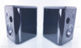 Opera Prima Bookshelf Speakers; Piano Black Pair