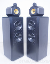 B&W 802 Vintage Floorstanding Speakers; Pair; Black