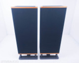 Vandersteen 2Ci Floorstanding Speakers; Dark Oak Pair; AS-IS (Distorted Woofer)