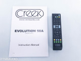 Creek Evolution 50A Stereo Integrated Amplifier; Remote