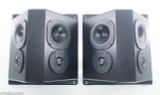 McIntosh HT-3W Wall Mounted Surround Speakers; Black Pair w/ White Gills; HT3W
