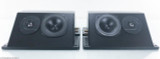 McIntosh HT-3W Wall Mounted Surround Speakers; Black Pair w/ White Gills; HT3W