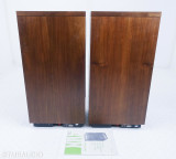 McIntosh XR5 Vintage Floorstanding Speakers; Walnut Pair; AS-IS (Old Surrounds)