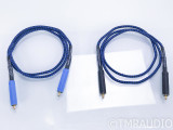 Black Cat RCA Cables; 1m Pair Interconnects