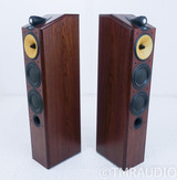 B&W CDM 9NT Floorstanding Speakers; Red Stained Cherrywood Pair