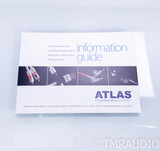 Atlas EOS 2mm Power Cable; 1.5m AC Cord; Rhodium (SOLD2)