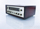 Fisher 800-C Vintage Receiver; Walnut Cabinet; AS-IS (No Speaker Output; Damage)