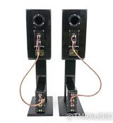Wilson Audio Duette Bookshelf Speakers; Obsidian Black Pair w/ Stands