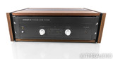 Crown Power Line Three Stereo Power Amplifier; Walnut Cabinet