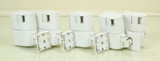 Bose Jewel Cube Speakers; Set of 5 White with Brackets / Adapters