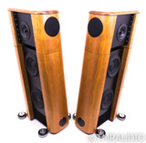 Audio Physic Kronos Floorstanding Speakers; Cherry Pair; Powered; 230V