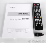 Oppo BDP-103 Universal Blu-Ray Player; BDP103 (Upgraded)