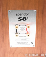 Spendor S8e Floorstanding Speakers; Cherry Pair