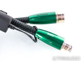 AudioQuest Earth XLR Cables; 1m Pair Balanced Interconnects; 72v DBS (SOLD)