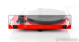 Music Hall MMF 2.3 Belt Drive Turntable; Music Hall Spirit MM Cartridge; Red Finish