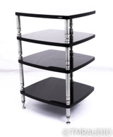 Solidsteel HyperSpike HS-4 Four Shelf Isolation Rack; Component Stand; HS4