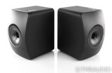 KEF LS50 Black Edition Bookshelf Speakers; All Black Pair; LS-50 (SOLD)