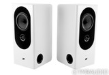 Jean-Marie Reynaud Folia Jubile Bookshelf Speakers; Pearl White Pair (SOLD)