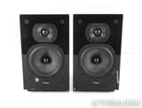 Quad 12L Powered Bookshelf Speakers; Black Pair; 12-L; Active Monitors