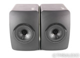 KEF LS50 Black Edition Bookshelf Speakers; All Black Pair; LS-50 (SOLD2)