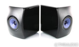 KEF LS50W Wireless Bookshelf Speakers; Gloss Black & Blue Pair;  LS-50 W