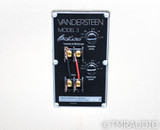 Vandersteen Model 3A Signature Speakers; Mahogany & Tan Pair (New Grill Cloths)