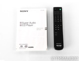 Sony SCD-XA5400ES SACD / CD Player; SCDXA5400ES; Remote (SOLD4)