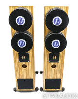 Horning Hybrid Aristotle Ultimate Zigma Plus Speakers; Zebrawood Pair; No Grills