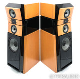 JM Labs Utopia Floorstanding Speakers; Focal; Anigre and Black Laquer Pair