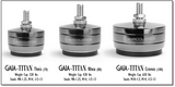 IsoAcoustics Gaia Titan Rhea Isolators; Set of 4